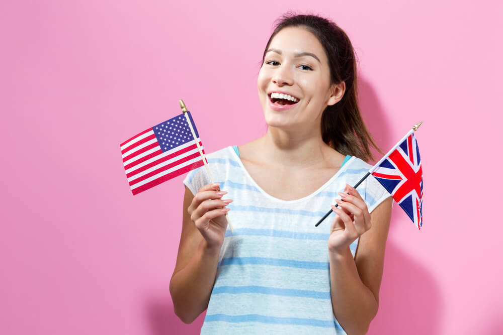 Quais as principais diferenças entre o inglês britânico e o americano?